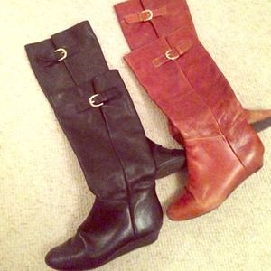 Steve Madden Intyce boots - lot of 2 Steve Madden Intyce boots - lot of 2