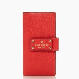 Authentic kate spade Wellesley Stacy red wallet Authentic kate spade Wellesley Stacy red wallet