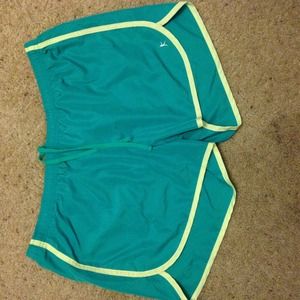 danskin now Outerwear - *NEW* SHORTS in green w/ neon lime green lining danskin now Outerwear - *NEW* SHORTS in green w/ neon lime green lining