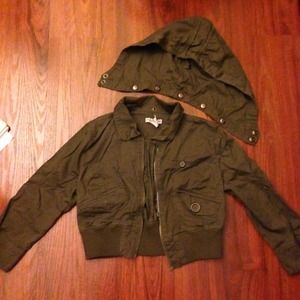 Jacket w/ Detachable Hood Jacket w/ Detachable Hood