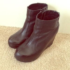 Jeffrey Campbell pixie bootie ankle boots wedge Jeffrey Campbell pixie bootie ankle boots wedge