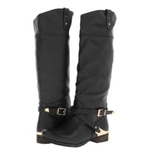 Aldo Black Riding Boots Aldo Black Riding Boots