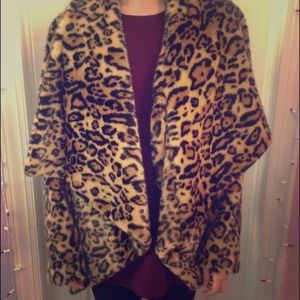 Faux Leopard Fur Asos Coat Faux Leopard Fur Asos Coat