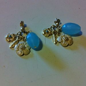 spartina 449 Jewelry - Spartina 449 flower charm earrings, 18kt spartina 449 Jewelry - Spartina 449 flower charm earrings, 18kt