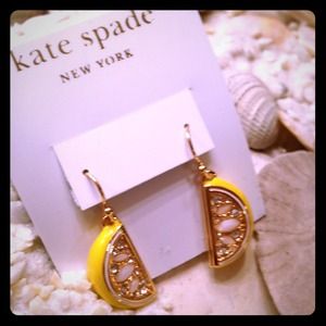 ๏ฏkate spade๏ Lemon drop Earrings๏ ๏ฏkate spade๏ Lemon drop Earrings๏