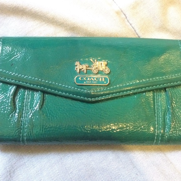 coach wallets greene