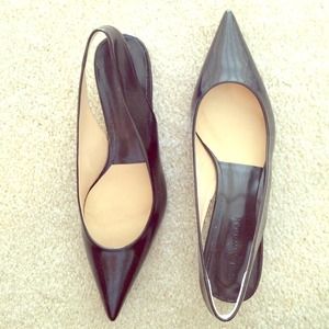 Pointed Zara color blocking flats Pointed Zara color blocking flats