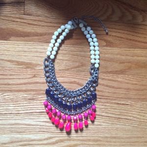 Neon statement necklace Neon statement necklace