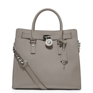 Michael Kors Hamilton Saffiano Leather Pearl Grey! Michael Kors Hamilton Saffiano Leather Pearl Grey!