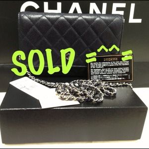 Authentic❤✨Brand New ✨Chanel WOC caviar NAVY Authentic❤✨Brand New ✨Chanel WOC caviar NAVY