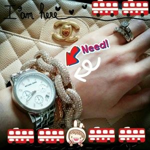 J.CREW Classic PAVE Link bracelet J.CREW Classic PAVE Link bracelet