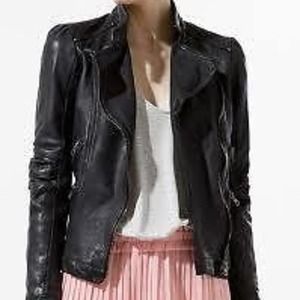 Zara Leather Jacket Zara Leather Jacket