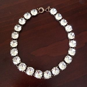 J Crew Crystal Necklaxe J Crew Crystal Necklaxe