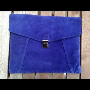 Oversized envelope ASOS suede clutch Oversized envelope ASOS suede clutch