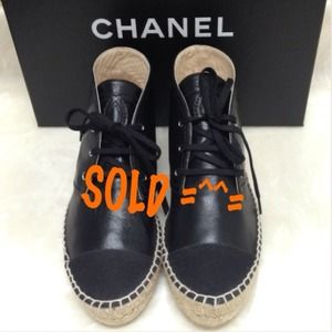 ๏ฏAuthenticโคโจBrand NewโจChanel Espadrilles 2014 ๏ฏAuthenticโคโจBrand NewโจChanel Espadrilles 2014