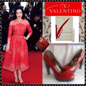 Red Patent Heels Free Valentino Perfume Sample! Red Patent Heels Free Valentino Perfume Sample!