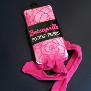 Betseyville pink fishnet tights, NWT, S/M Betseyville pink fishnet tights, NWT, S/M