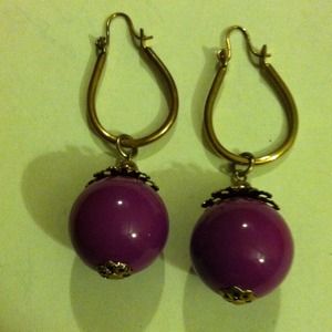 Gold plated earring Gold plated earring