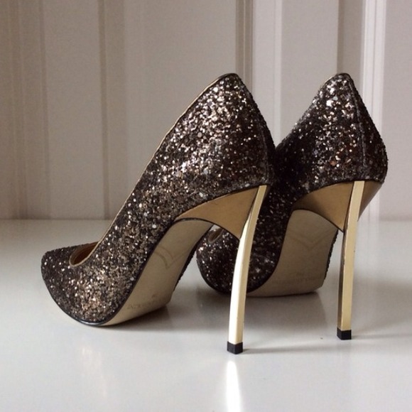 Enzo Angiolini Shoes - 🍂BUNDLE || Silk Dress + Glitter Heels 2 Enzo Angiolini Shoes - 🍂BUNDLE || Silk Dress + Glitter Heels 2