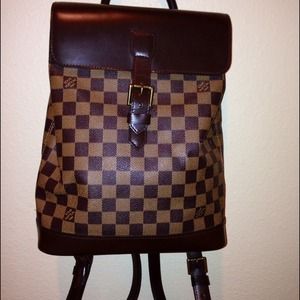 LV Damier Canvas Soho Limited Edition Backpack LV Damier Canvas Soho Limited Edition Backpack