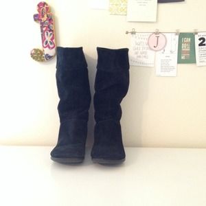 Black Suede Boots {waterproof} Black Suede Boots {waterproof}