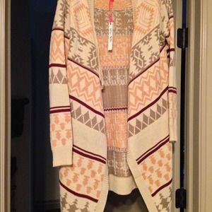 Tribal Flap cardigan Tribal Flap cardigan