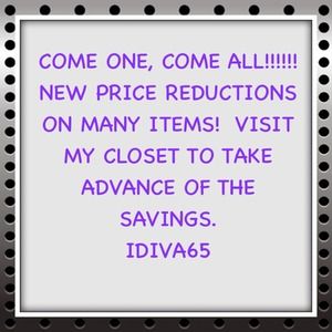 New Price Reductions!!!' New Price Reductions!!!'