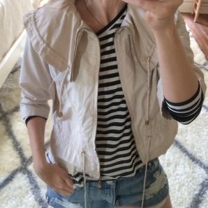 Murmur Jackets & Blazers - Adorable 3/4 sleeved nude lightweight Jacket Murmur Jackets & Blazers - Adorable 3/4 sleeved nude lightweight Jacket