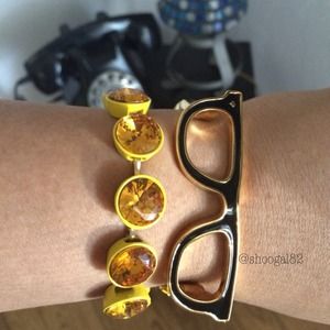 HOST PICK J.Crew Yellow Linked Gems Bracelet HOST PICK J.Crew Yellow Linked Gems Bracelet