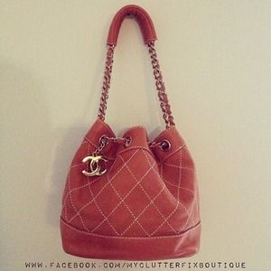 Chanel Pink Bucket Bag Chanel Pink Bucket Bag