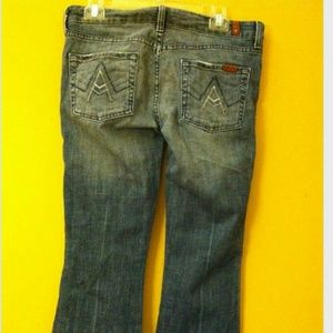 7 for all mankind "A" Pocket Jeans 7 for all mankind "A" Pocket Jeans