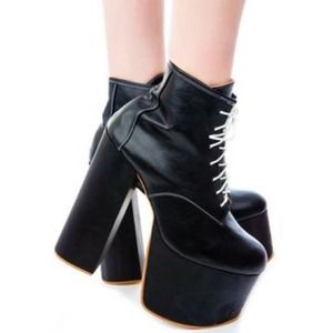 deandri Shoes - deandri tequila black platforms deandri Shoes - deandri tequila black platforms