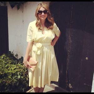 Vintage yellow 50's dress Vintage yellow 50's dress