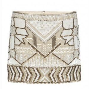 All Saints Newaz Sequin Skirt All Saints Newaz Sequin Skirt