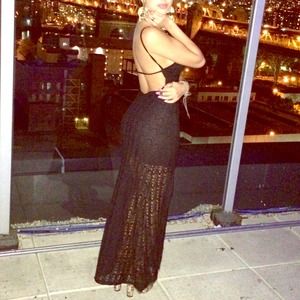 Black backless Nastygal dress Black backless Nastygal dress