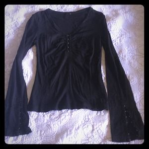 Nordstrom / Ashley brand - black tee Nordstrom / Ashley brand - black tee