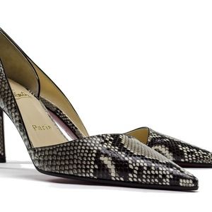 Christian Louboutin Helmut Python Heels Christian Louboutin Helmut Python Heels