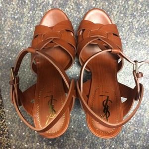Yves Saint Laurent Shoes - ✨SALE✨ YSL Tribute Leather Knot Platform Sandals Yves Saint Laurent Shoes - ✨SALE✨ YSL Tribute Leather Knot Platform Sandals