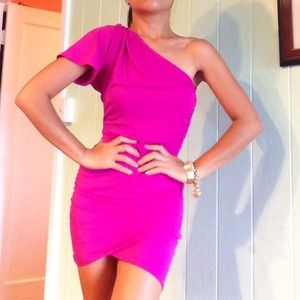Cute flirty pink dress Cute flirty pink dress