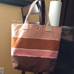 J Crew canvas tote J Crew canvas tote