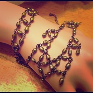 Genuine freshwater pearls bracelet, necklace Genuine freshwater pearls bracelet, necklace