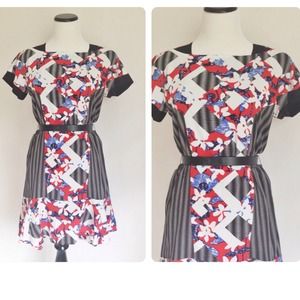 Peter Pilotto for Target Red Floral Dress Peter Pilotto for Target Red Floral Dress