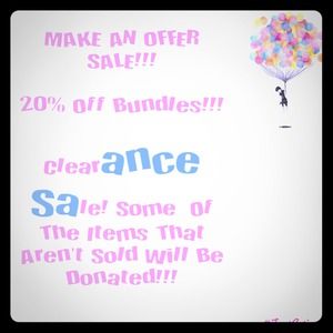 Clearance Sale!!! Clearance Sale!!!