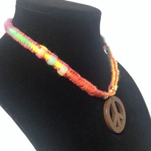 Hemp & Yarn handmade necklace Hemp & Yarn handmade necklace