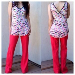 Polka dot top SIZE SMALL AND M ONLY Polka dot top SIZE SMALL AND M ONLY