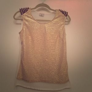 Gold Stud Top Gold Stud Top 