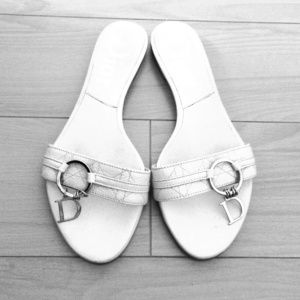 % Authentic Christian Dior slippers % Authentic Christian Dior slippers