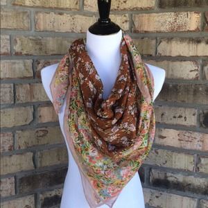 Vintage floral scarf Vintage floral scarf