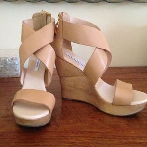 Diane von Furstenberg Opal Wedge 8.5 Diane von Furstenberg Opal Wedge 8.5