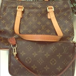 Authentic ⭐️ 2 Louis Vuitton's cabas piano Authentic ⭐️ 2 Louis Vuitton's cabas piano